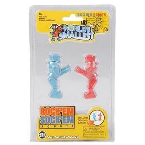 World's Smallest ROCK'EM SOCK'EM ROBOTS - Super Impulse